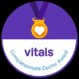 Vitals Patient's Choice 5-Year Award